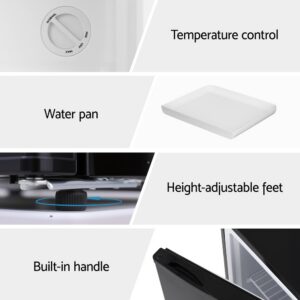 Devanti 31L Small Upright Freezer - Compact Vertical Freezer - Image 6