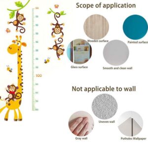 Removable Wall Height Chart Sticker - Aimall Growth Ruler Decal - Image 4