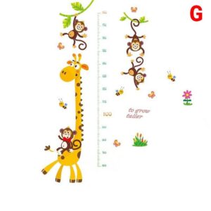 Removable Wall Height Chart Sticker - Aimall Growth Ruler Decal - Image 12