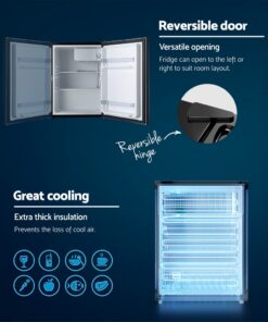 Devanti 70L Bar Fridge - Perfect for Space-Saving Cooling - Image 6