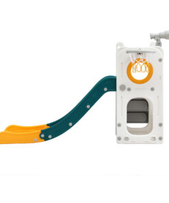 Keezi Kids Slide Set with Basketball Hoop for Active Play - Image 3