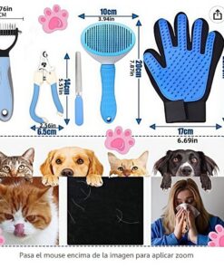 Elosung 5-in-1 Pet Grooming Kit - Effortless Home Grooming - Image 3