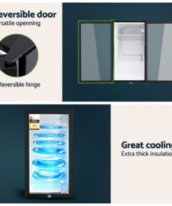 Devanti Bar Fridge Mini Fridge for Space-Saving Cooling - Image 6