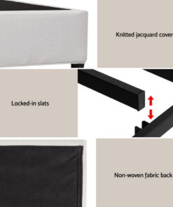 Artiss Queen Bed Frame with Headboard for Stylish Comfort - Image 7