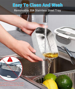 Unbranded Electric Lunch Box for Home & Car Convenience - Image 5