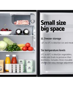 Devanti 70L Bar Fridge - Perfect for Space-Saving Cooling - Image 5