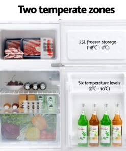 Devanti Bar Fridge Mini Freezer - Perfect for Home & Office - Image 4