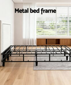 Artiss Queen Bed Frame with Headboard for Stylish Comfort - Image 5