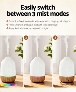 Devanti Aroma Diffuser for Relaxing Aromatherapy Experience - Image 4