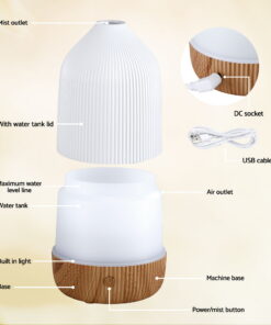 Devanti Aroma Diffuser for Relaxing Aromatherapy Experience - Image 8