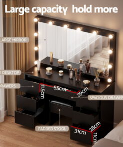 Artiss Dressing Table Set - Elevate Your Beauty Routine - Image 6