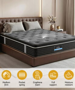 Giselle Bedding Double Mattress for Cool, Comfortable Sleep - Image 5