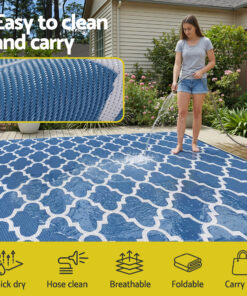 Gardeon Outdoor Rug - Stylish & Durable Patio Solution - Image 5