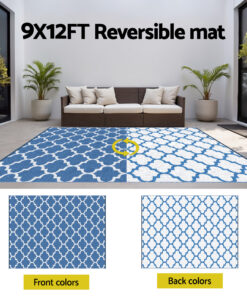 Gardeon Outdoor Rug - Stylish & Durable Patio Solution - Image 6