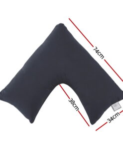 Giselle V Shape Pillow for Comfortable Nursing Support - Image 3