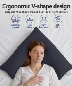 Giselle V Shape Pillow for Comfortable Nursing Support - Image 5