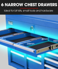 Bullet Pro Tool Box Cabinet - Ultimate Garage Storage Solution - Image 4
