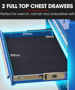 Bullet Pro Tool Box Cabinet - Ultimate Garage Storage Solution - Image 5