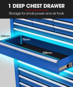 Bullet Pro Tool Box Cabinet - Ultimate Garage Storage Solution - Image 6