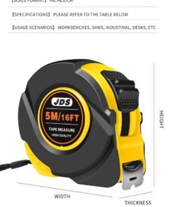 Elosung 10M Heavy Duty Tape Measure - Precision for Projects - Image 12