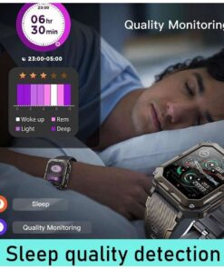 Candoray Njord Gear Tactical Smartwatch - Rugged Durability - Image 4