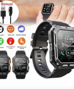 Candoray Njord Gear Tactical Smartwatch - Rugged Durability - Image 7
