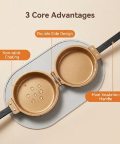 Candoray Double Sided Pancake Maker for Effortless Cooking - Image 6