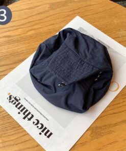 Elosung Brick Red Packable Bucket Hat for Sun Protection - Image 4