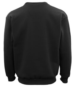 New Adult Unisex Plain Pullover Fleece Jumper Mens Long Sleeve Crew Neck Sweater, Grey, 6XL - Image 5