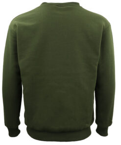 New Adult Unisex Plain Pullover Fleece Jumper Mens Long Sleeve Crew Neck Sweater, Grey, 6XL - Image 6