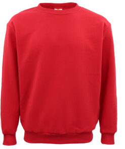 New Adult Unisex Plain Pullover Fleece Jumper Mens Long Sleeve Crew Neck Sweater, Grey, 6XL - Image 8
