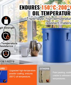 VEVOR Fryer Grease Bucket for Easy Oil Disposal - Image 3