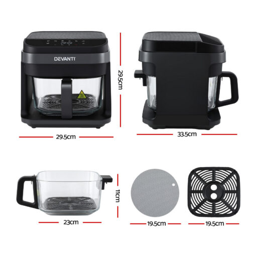 Devanti Air Fryer 5.5L - Healthy Cooking Made Easy – image 2