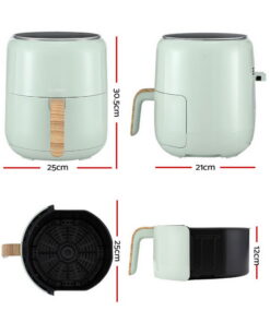Devanti 5L Air Fryer - Healthy Cooking Made Easy - Image 3