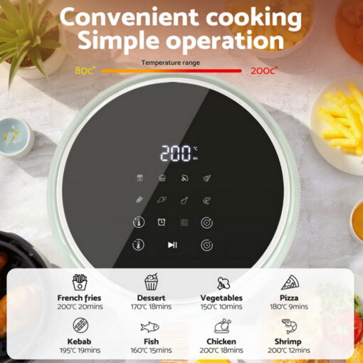 Devanti 5L Air Fryer - Healthy Cooking Made Easy – image 6