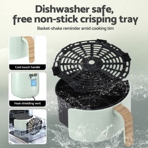 Devanti 5L Air Fryer - Healthy Cooking Made Easy – image 7
