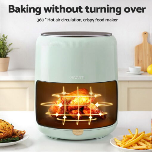 Devanti 5L Air Fryer - Healthy Cooking Made Easy – image 8