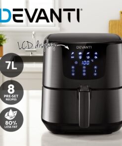 Devanti Air Fryer 7L - Healthy Cooking Made Easy - Image 4