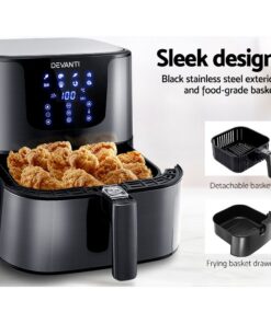 Devanti Air Fryer 7L - Healthy Cooking Made Easy - Image 6