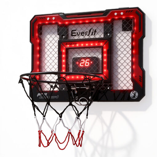 BAS-HOOP-ELEC-4030-RD-202512261828-00-1.jpg Everfit Mini Basketball Hoop - Fun Indoor Play for Kids – image 1