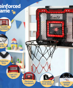 Everfit Mini Basketball Hoop - Fun Indoor Play for Kids - Image 4