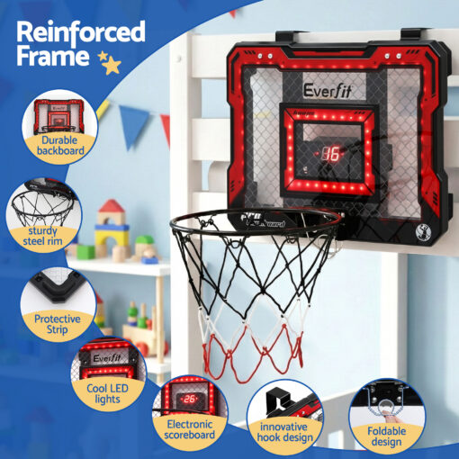Everfit Mini Basketball Hoop - Fun Indoor Play for Kids – image 4