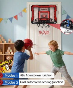 Everfit Mini Basketball Hoop - Fun Indoor Play for Kids - Image 5