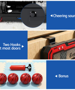 Everfit Mini Basketball Hoop - Fun Indoor Play for Kids - Image 6