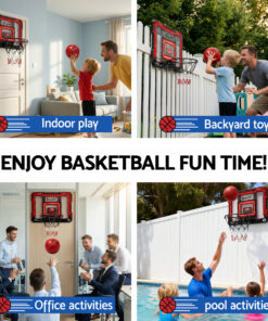 Everfit Mini Basketball Hoop - Fun Indoor Play for Kids - Image 7