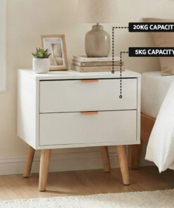 Artiss Double Bed Frame with Scallop Headboard for Comfort - Image 6