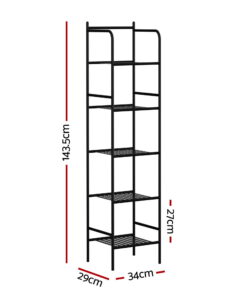 Artiss 5 Tier Corner Shower Caddy for Organised Bathrooms - Image 3
