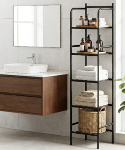 Artiss 5 Tier Corner Shower Caddy for Organised Bathrooms - Image 11