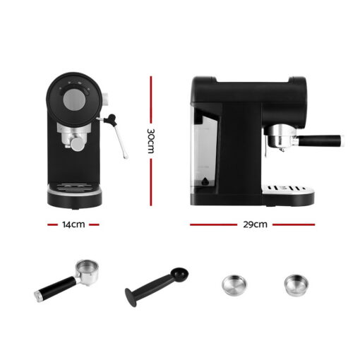 Devanti Espresso Machine for Perfect Coffee Every Morning – image 2