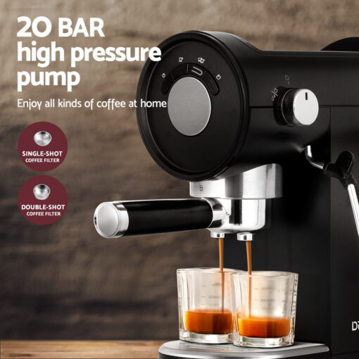 Devanti Espresso Machine for Perfect Coffee Every Morning – image 4